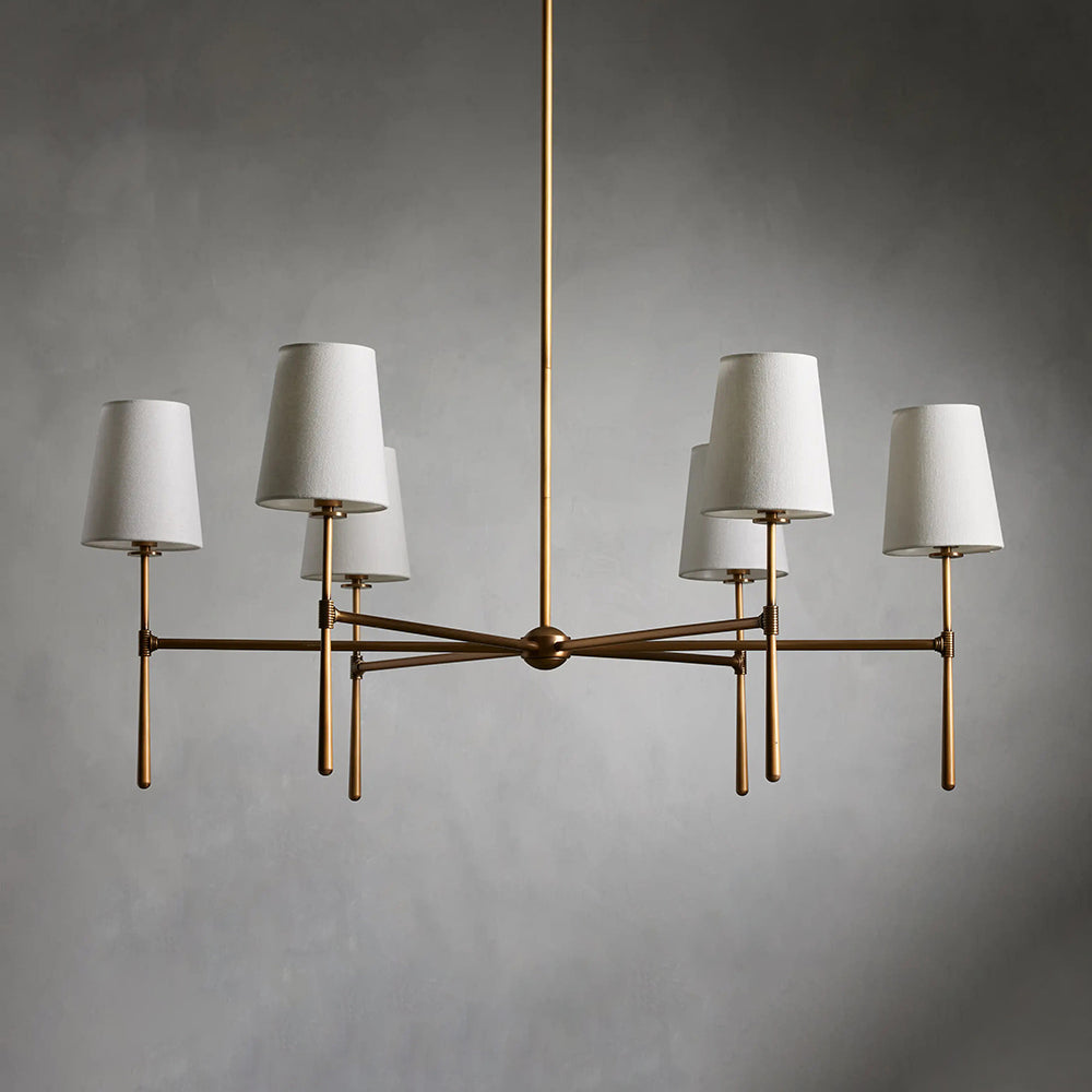 Noelle Chandelier Head 4/6 Mid-century