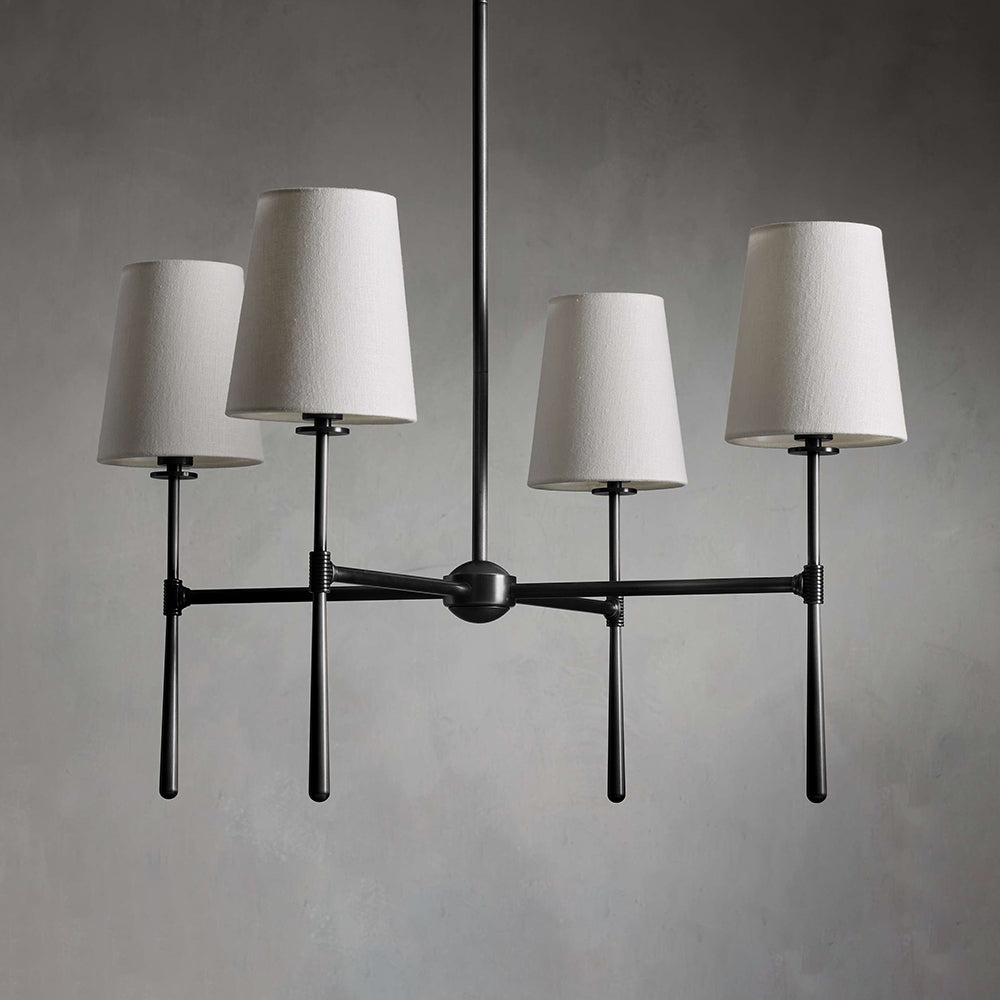 Noelle Chandelier Head 4/6 Mid-century