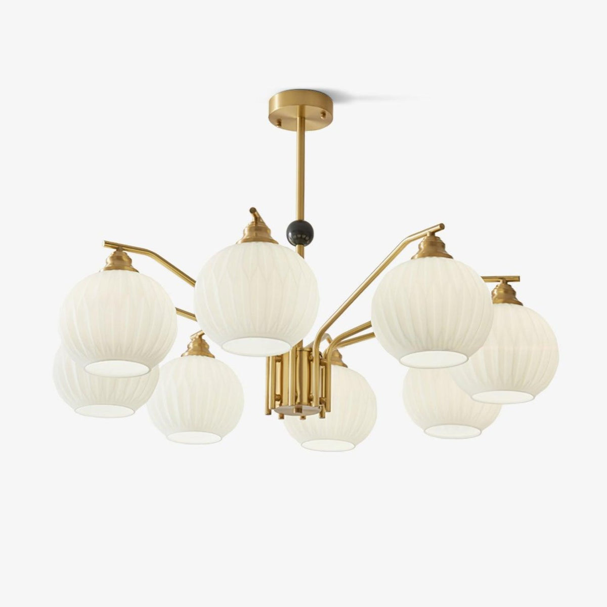 Nytheos Luxurious Brass Chandelier