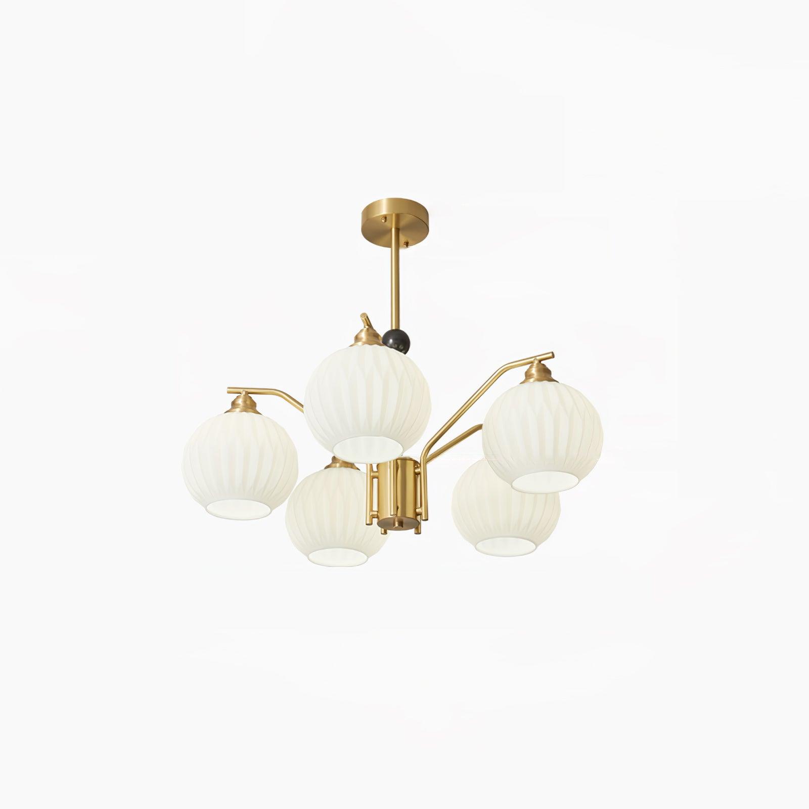Nytheos Luxurious Brass Chandelier