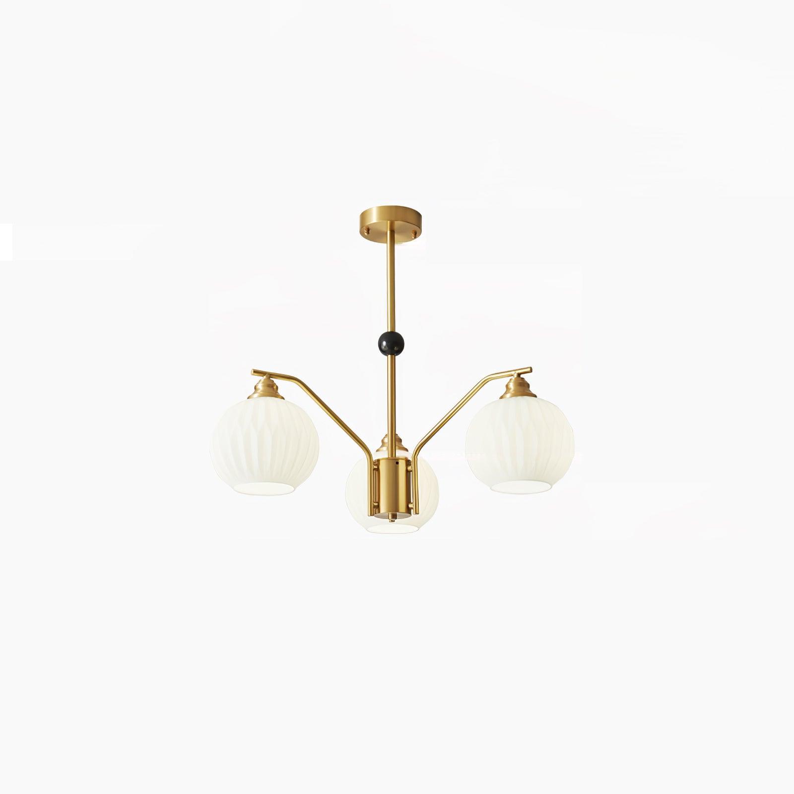 Nytheos Luxurious Brass Chandelier