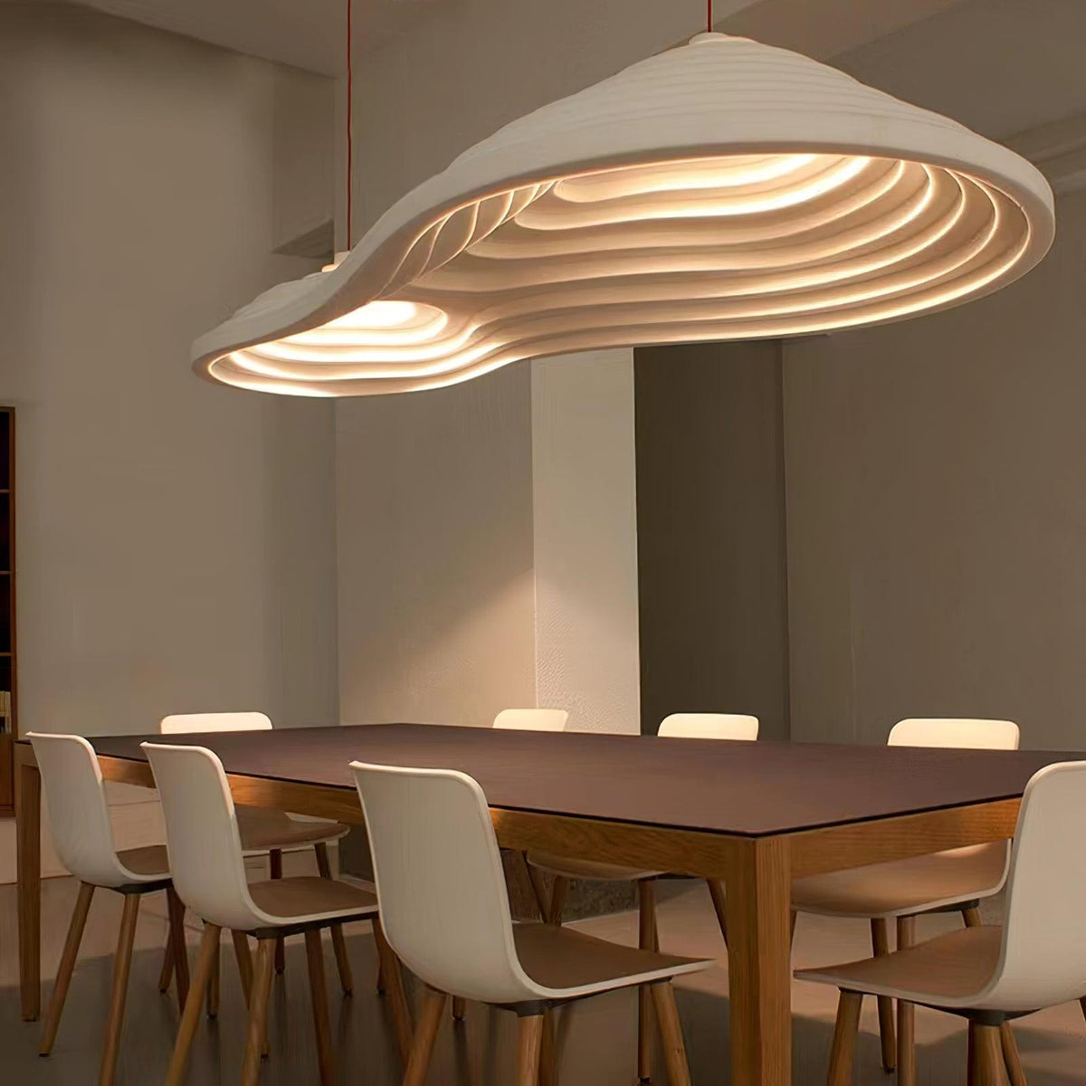 Molten Field Nordic Art Plastic Pendant Lamp