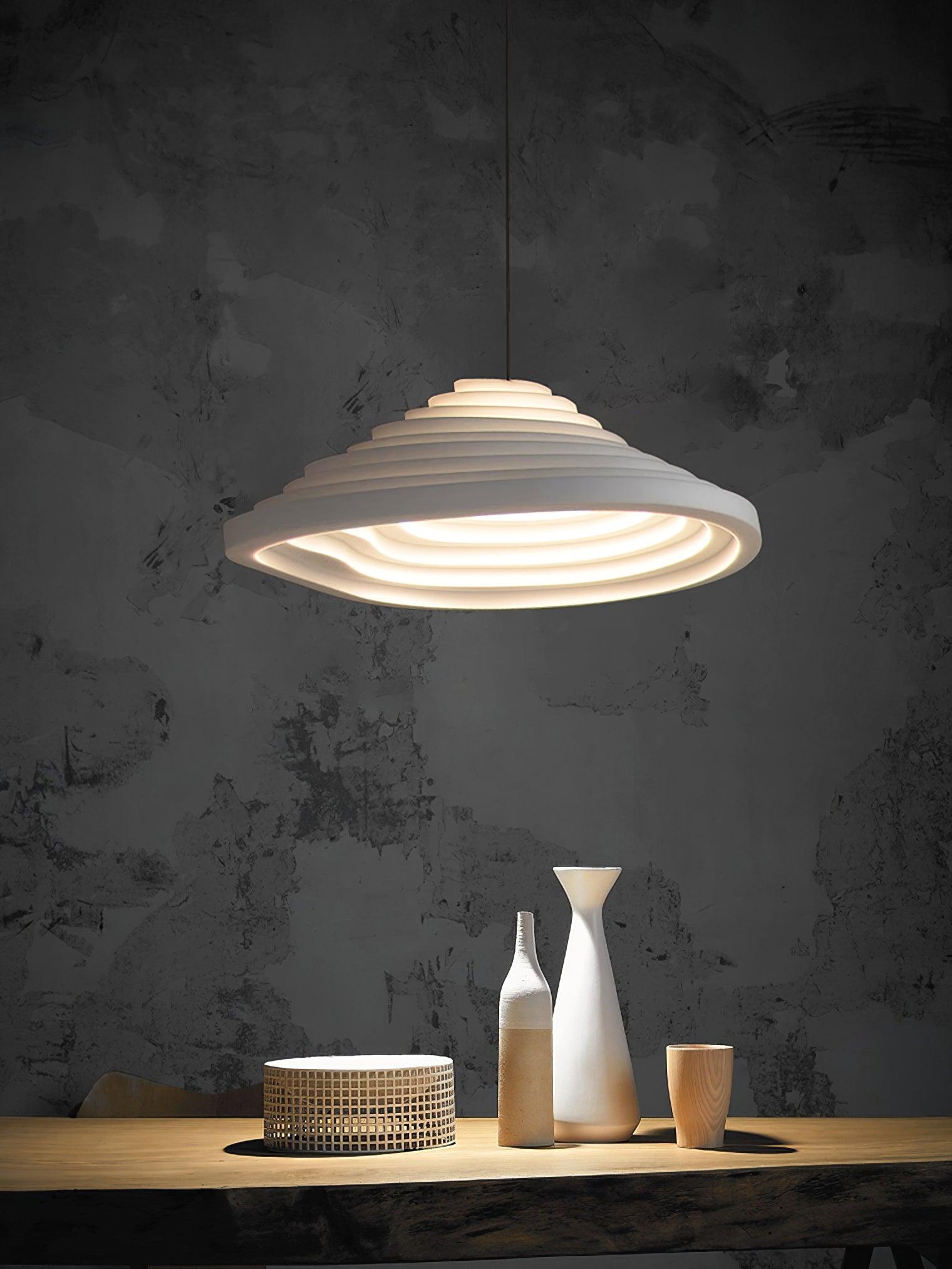 Molten Field Nordic Art Plastic Pendant Lamp