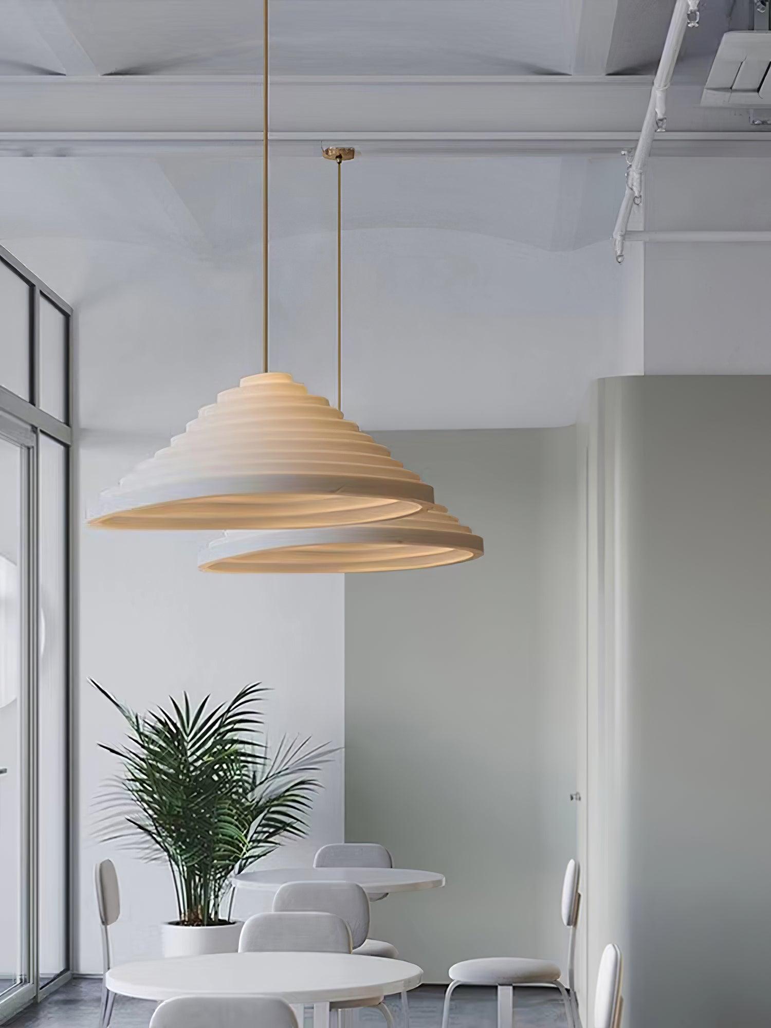 Molten Field Nordic Art Plastic Pendant Lamp
