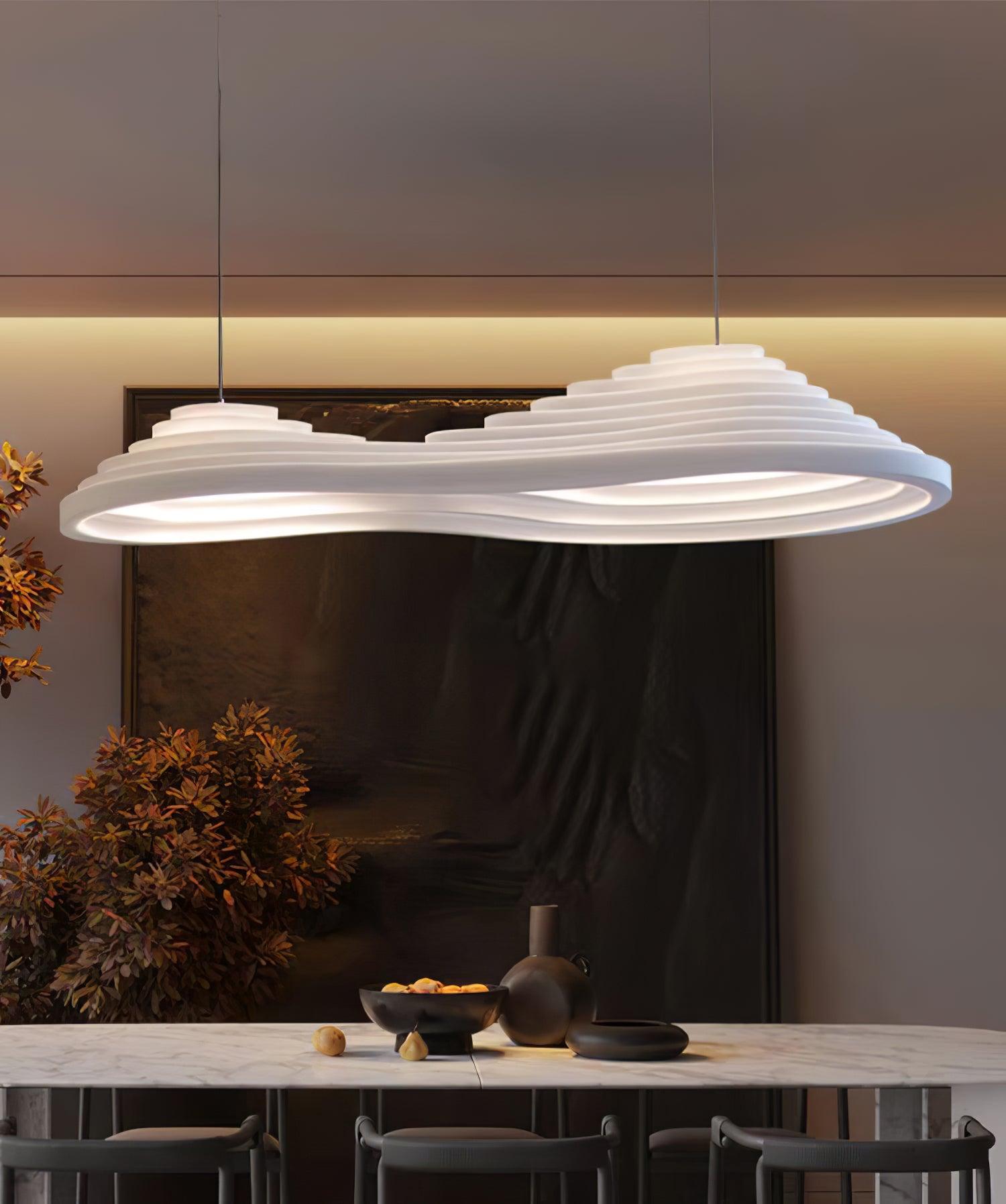 Molten Field Nordic Art Plastic Pendant Lamp