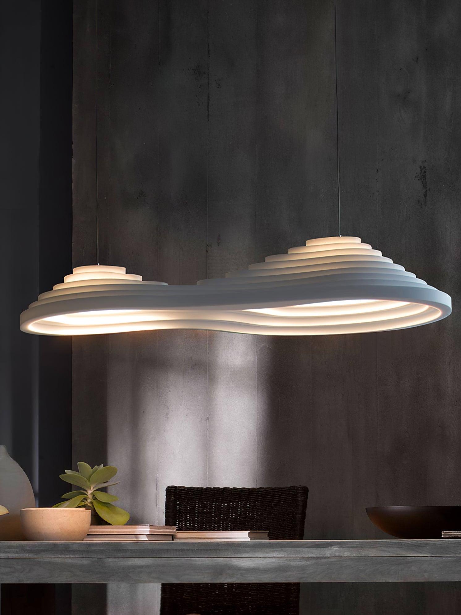 Molten Field Nordic Art Plastic Pendant Lamp