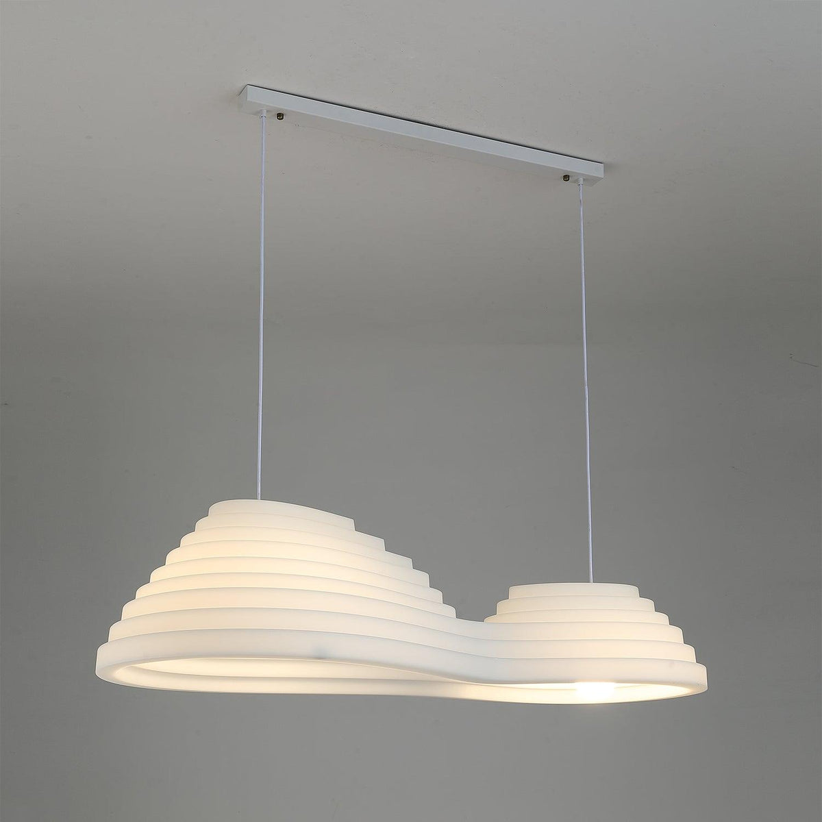 Molten Field Nordic Art Plastic Pendant Lamp