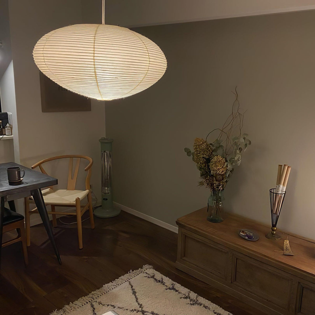 Hawcourt Washi Paper 15A Pendant Light