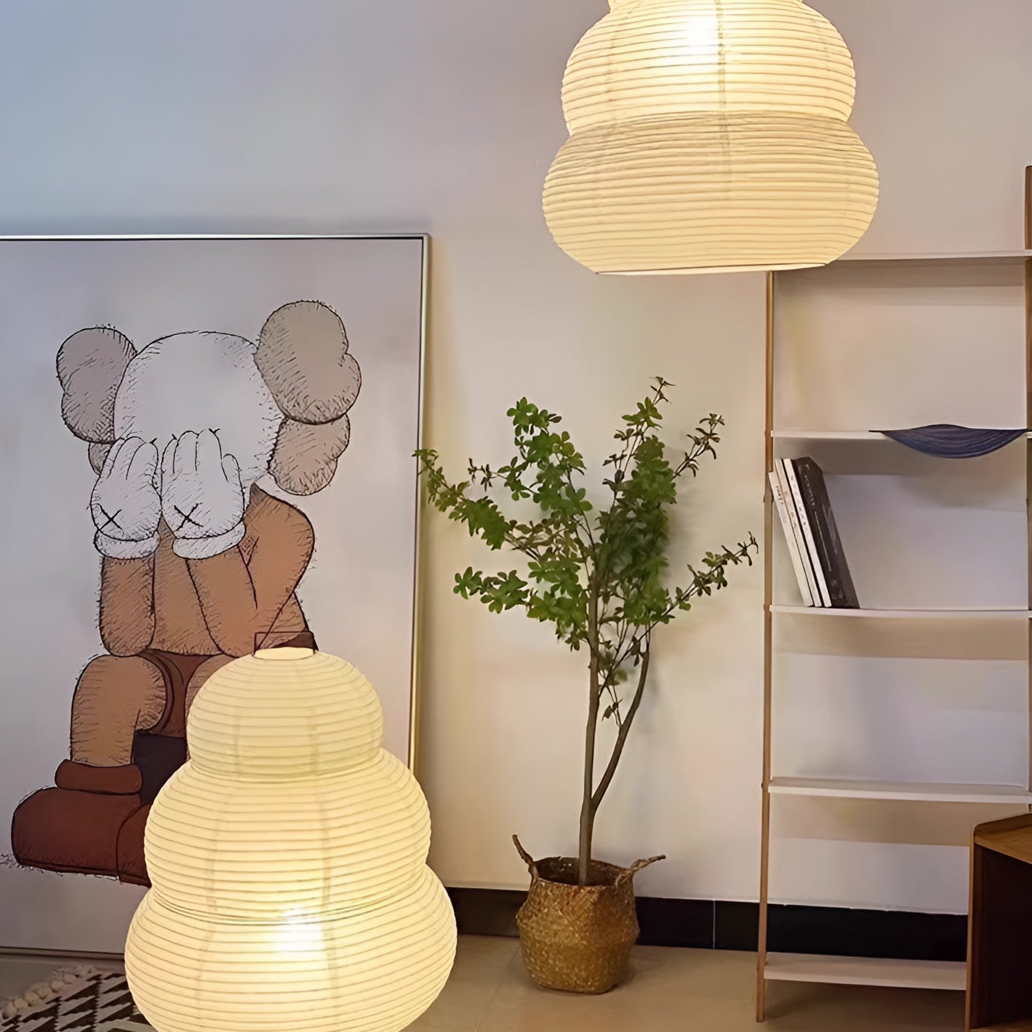 Gemma Modern Paper Pendant Light
