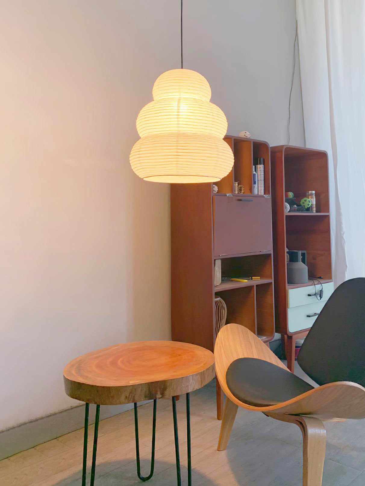 Gemma Modern Paper Pendant Light