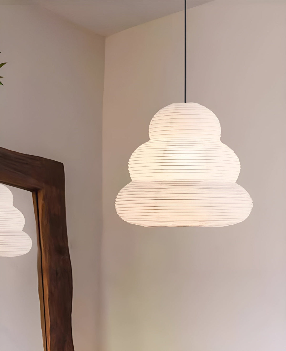 Gemma Modern Paper Pendant Light