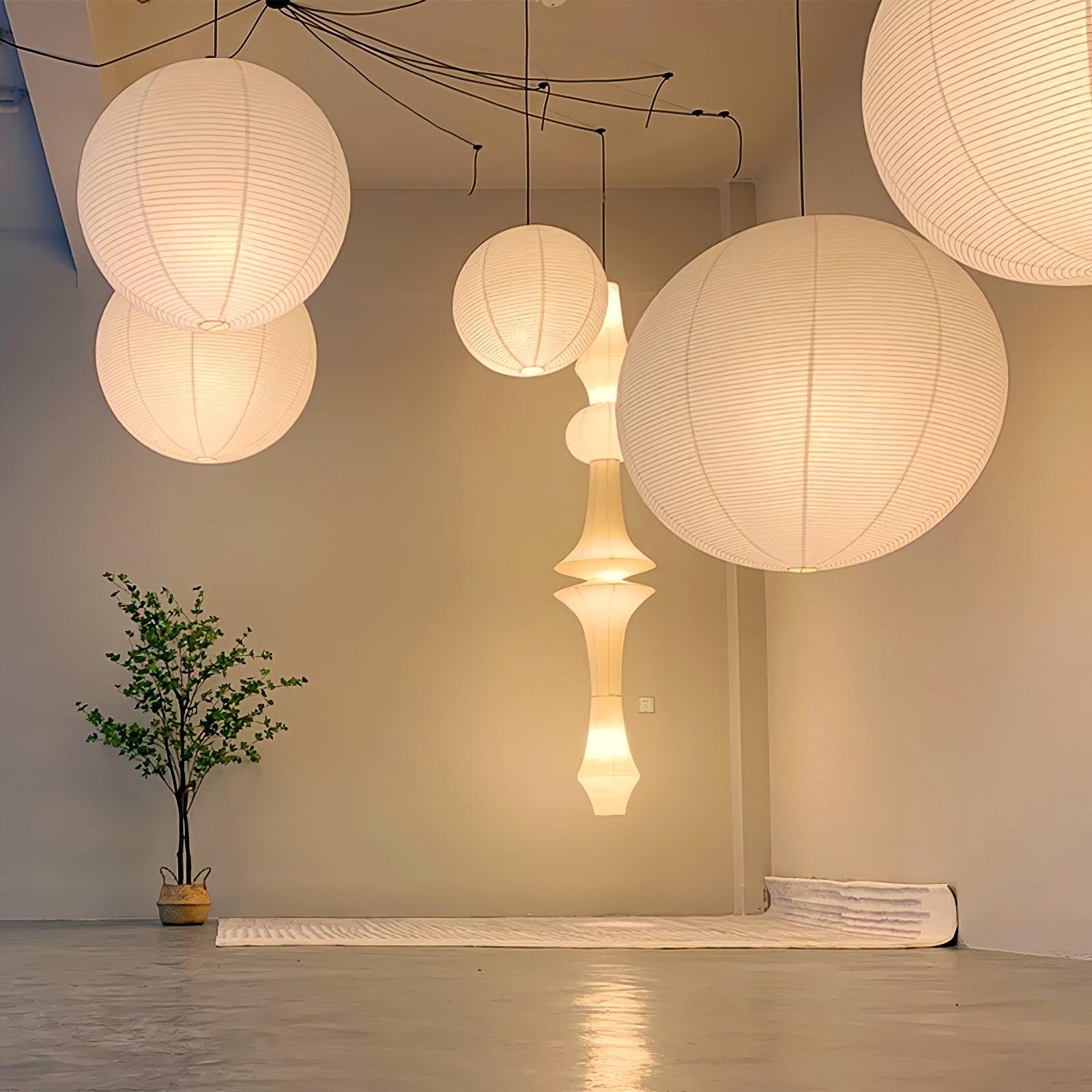 Lunerelle Pendant Lamp Paper for Living Room