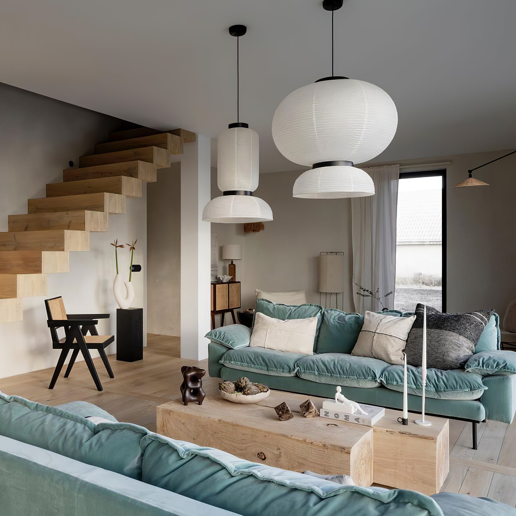 Nyzorora Modern Minimalist Swag Pendant Lamp