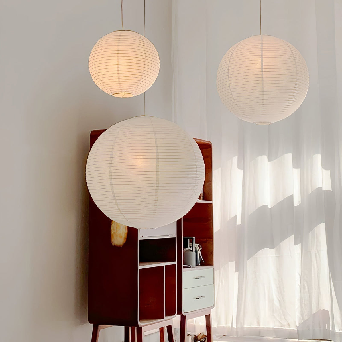 Lunerelle Pendant Lamp Paper for Living Room