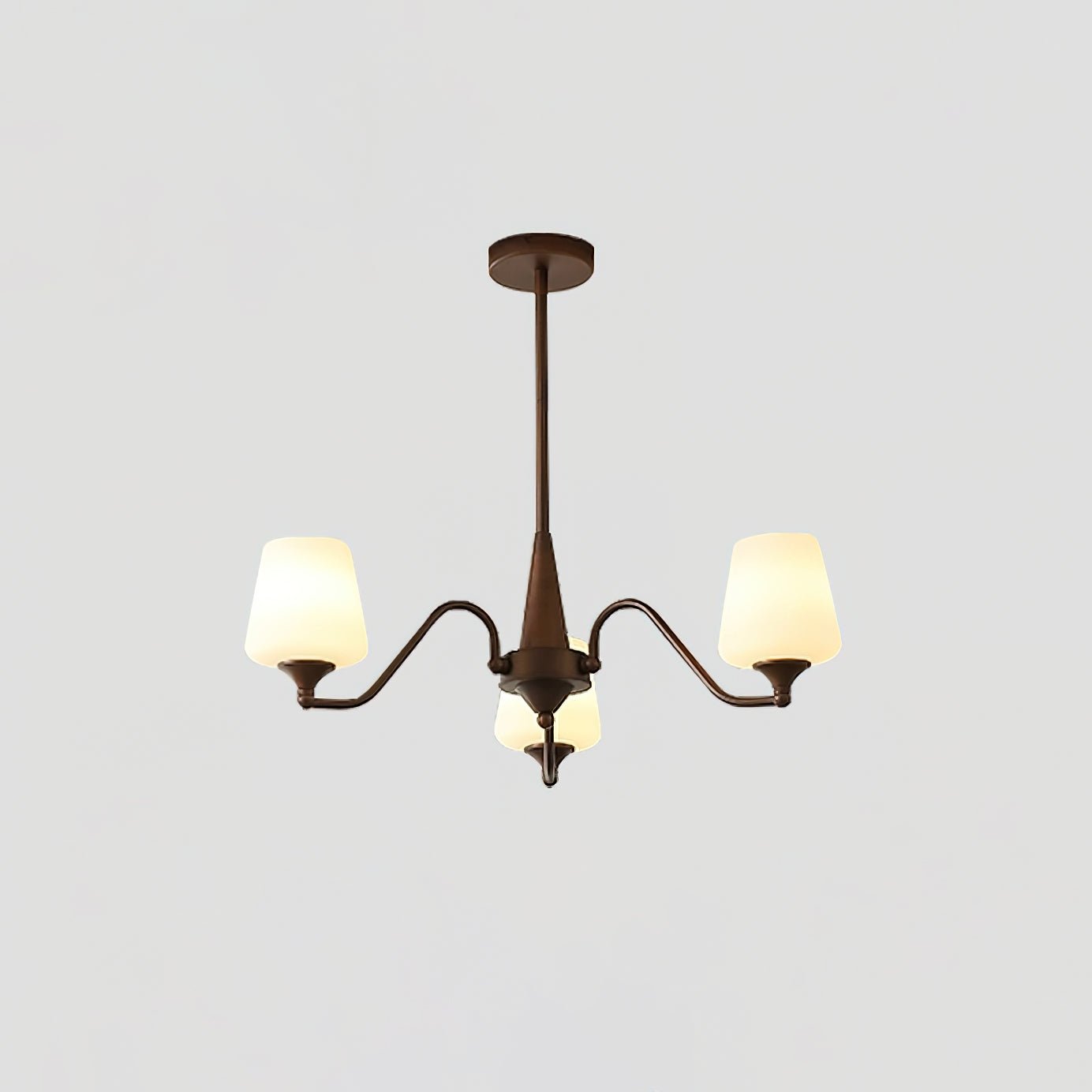 Velelaria Chandelier Frosted Glass Shades