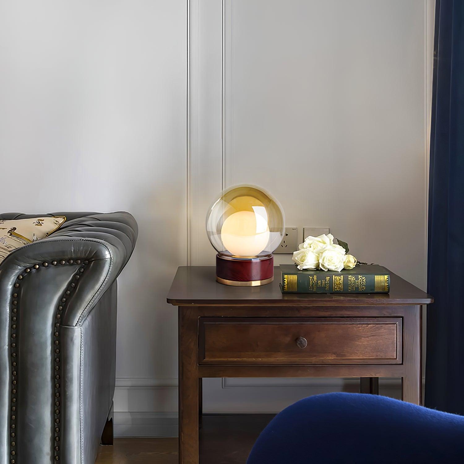 Brinox Wood Artistic Table lamp