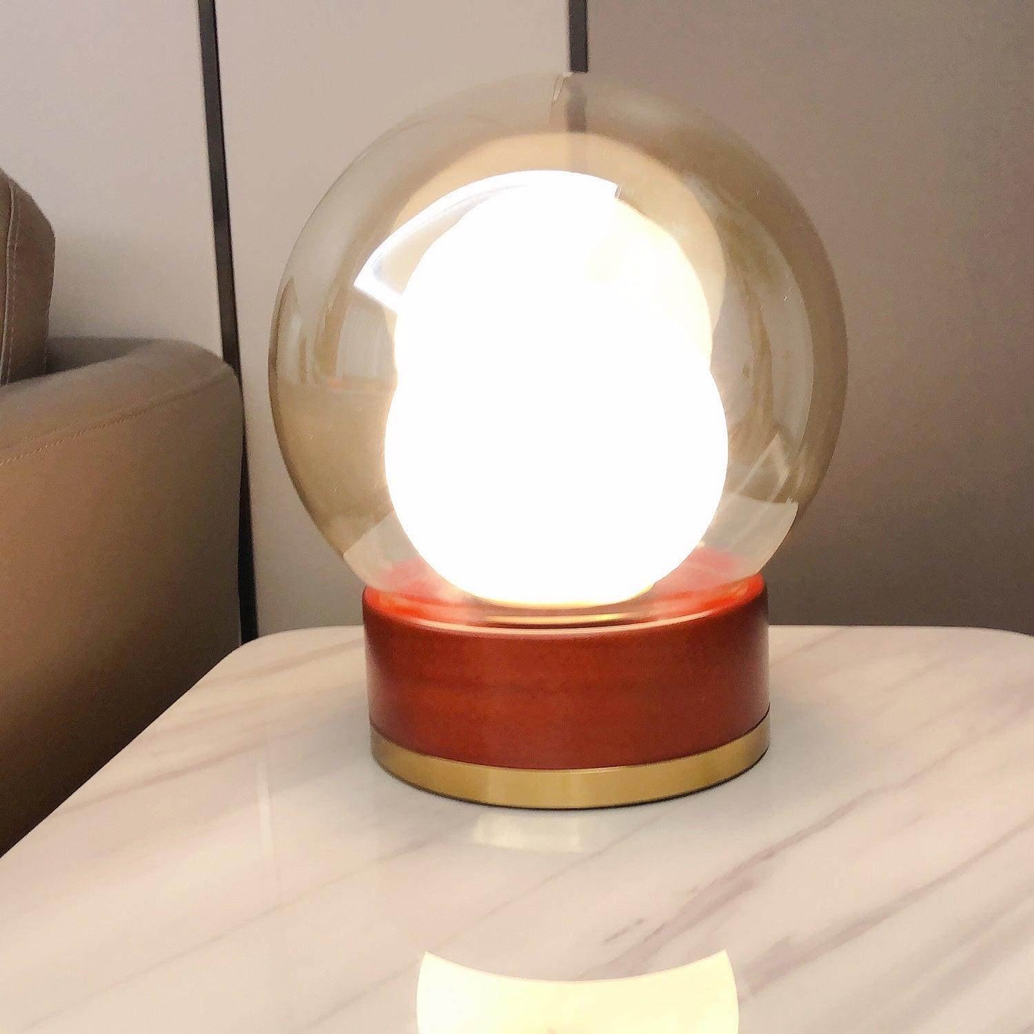 Brinox Wood Artistic Table lamp