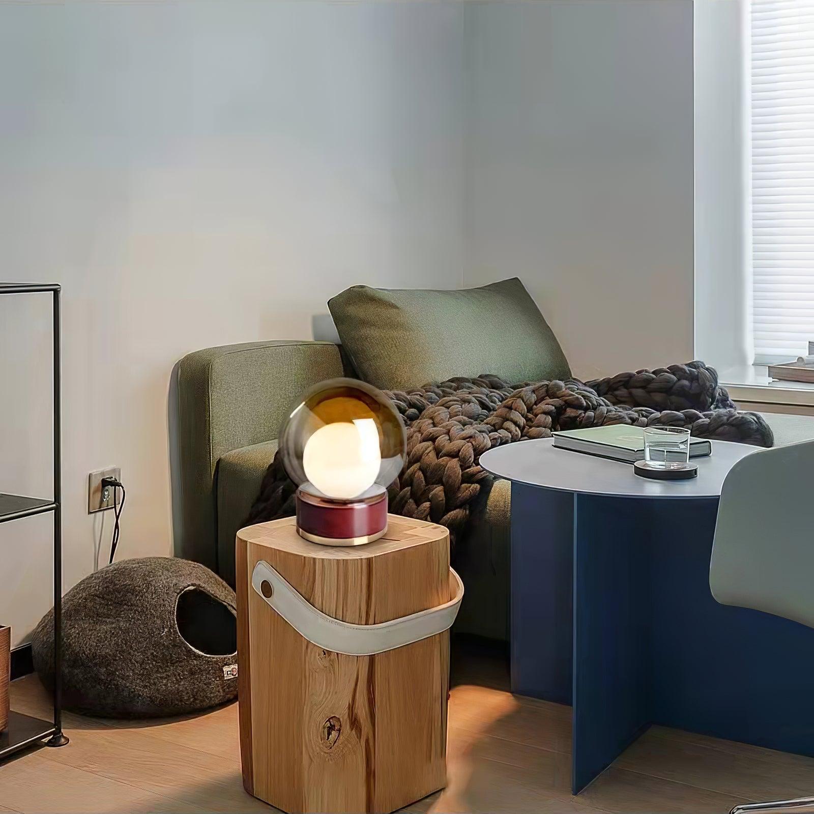 Brinox Wood Artistic Table lamp