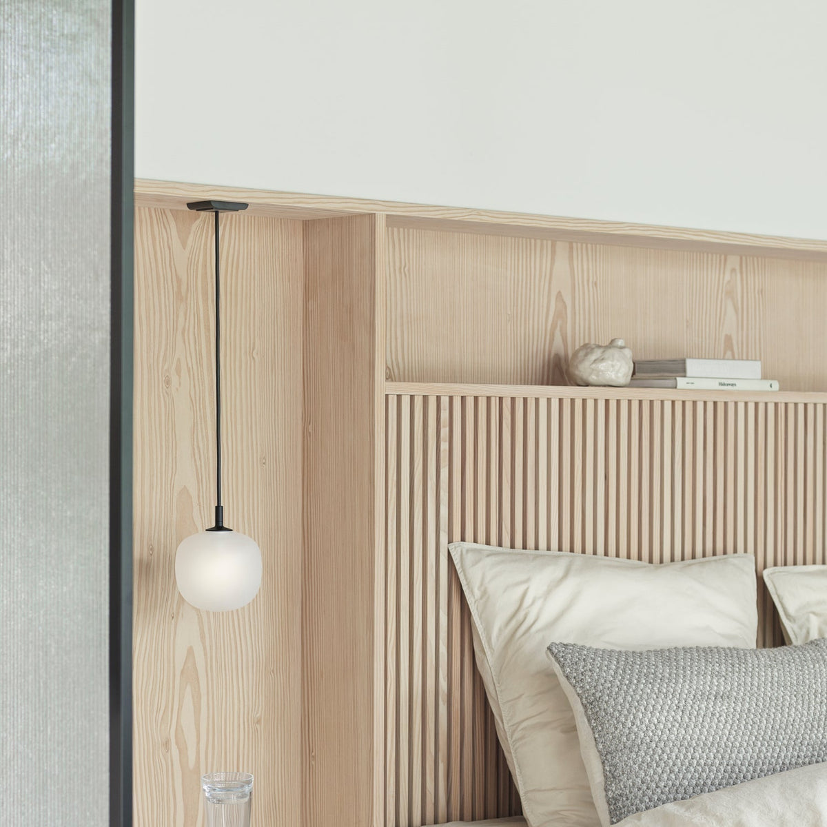 Etienne Pendant Lamp Semi-transparent Glass