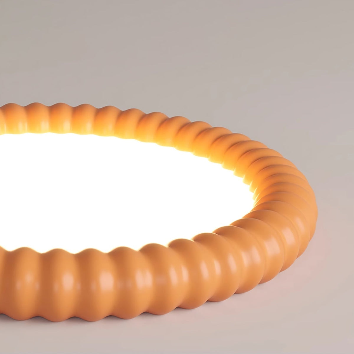 Ulire Nordic Art Ripple Resin Ceiling Light