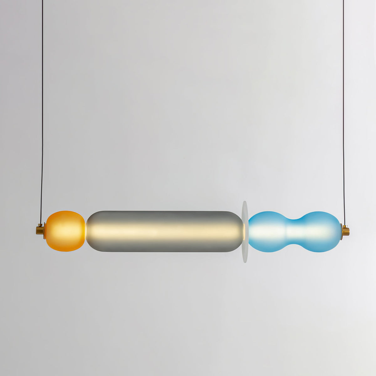 Lioririse Pendant Lamp Colored Glass Modern