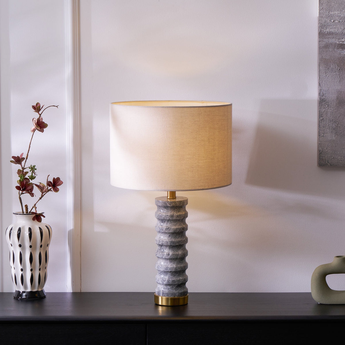 Petirielle Modern Stone Table Lamp