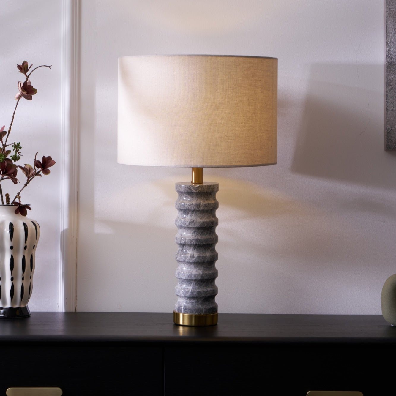 Petirielle Modern Stone Table Lamp