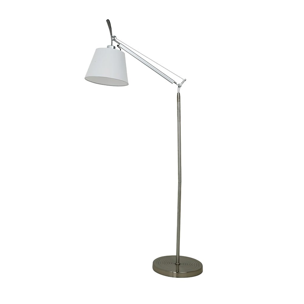 Ciroce Fabric Industrial Floor Lamp