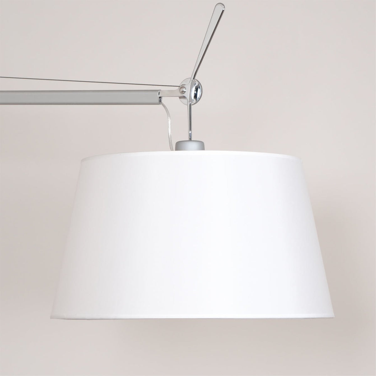 Ciroce Fabric Industrial Floor Lamp