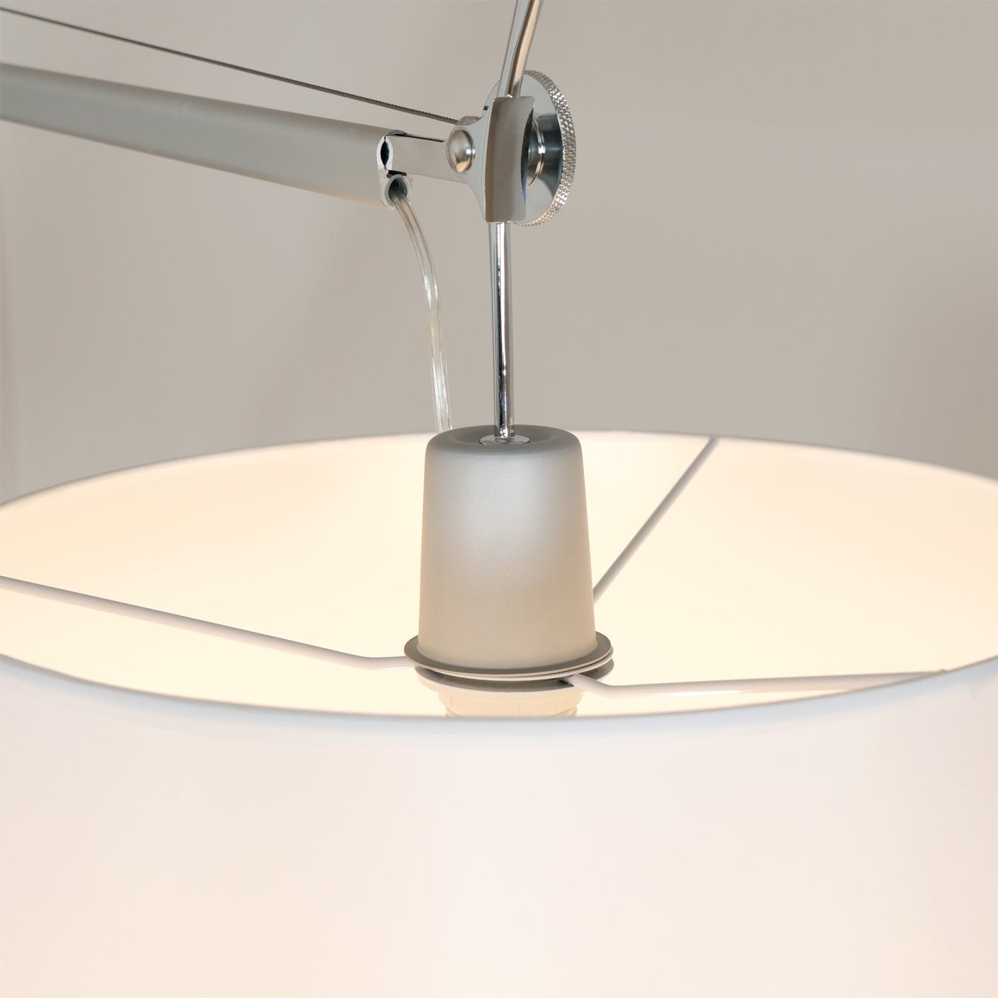 Ciroce Fabric Industrial Floor Lamp