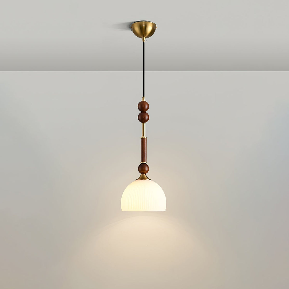 Yovelis Vintage Wood Pendant Lamp