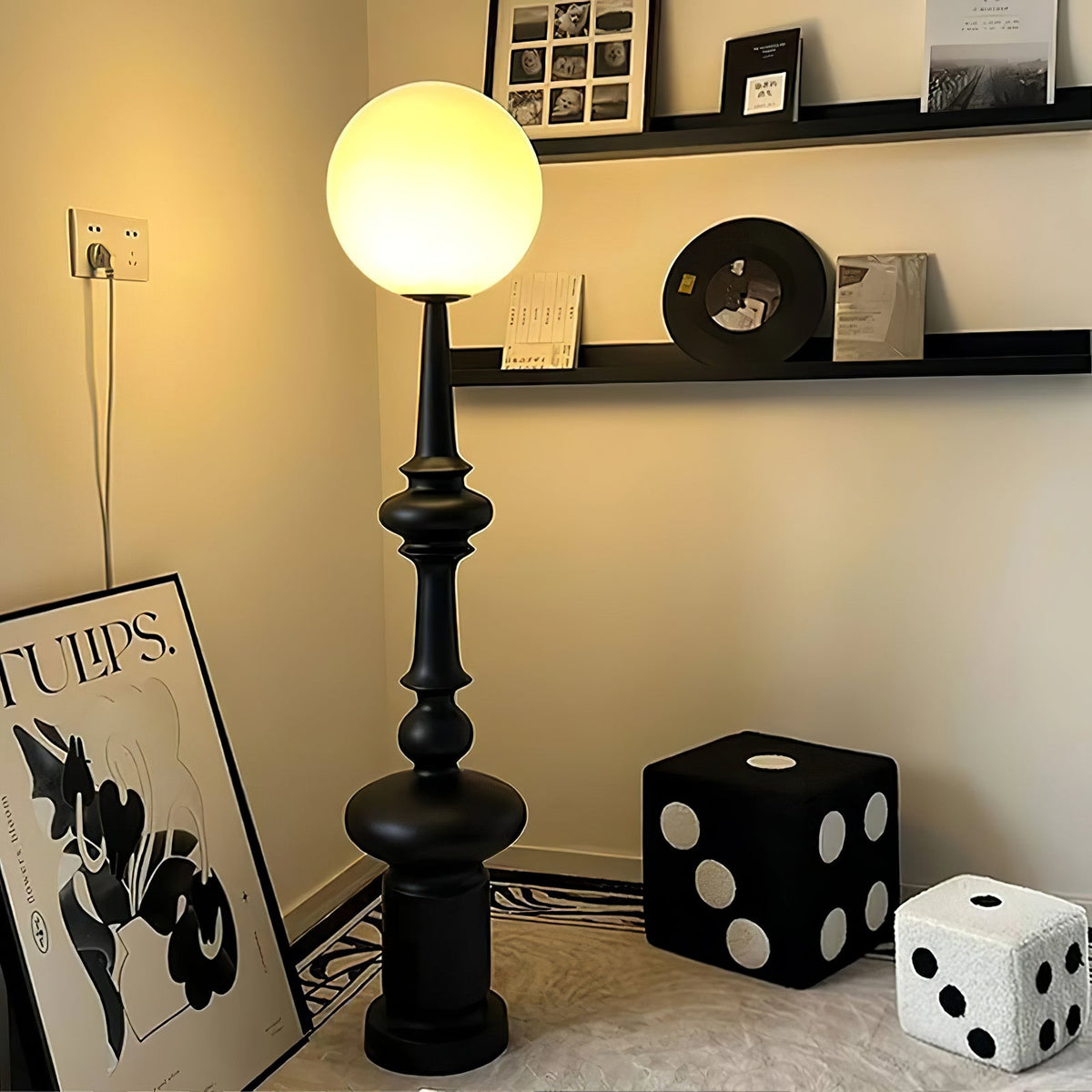 Riroxen Floor Lamp Roman Column