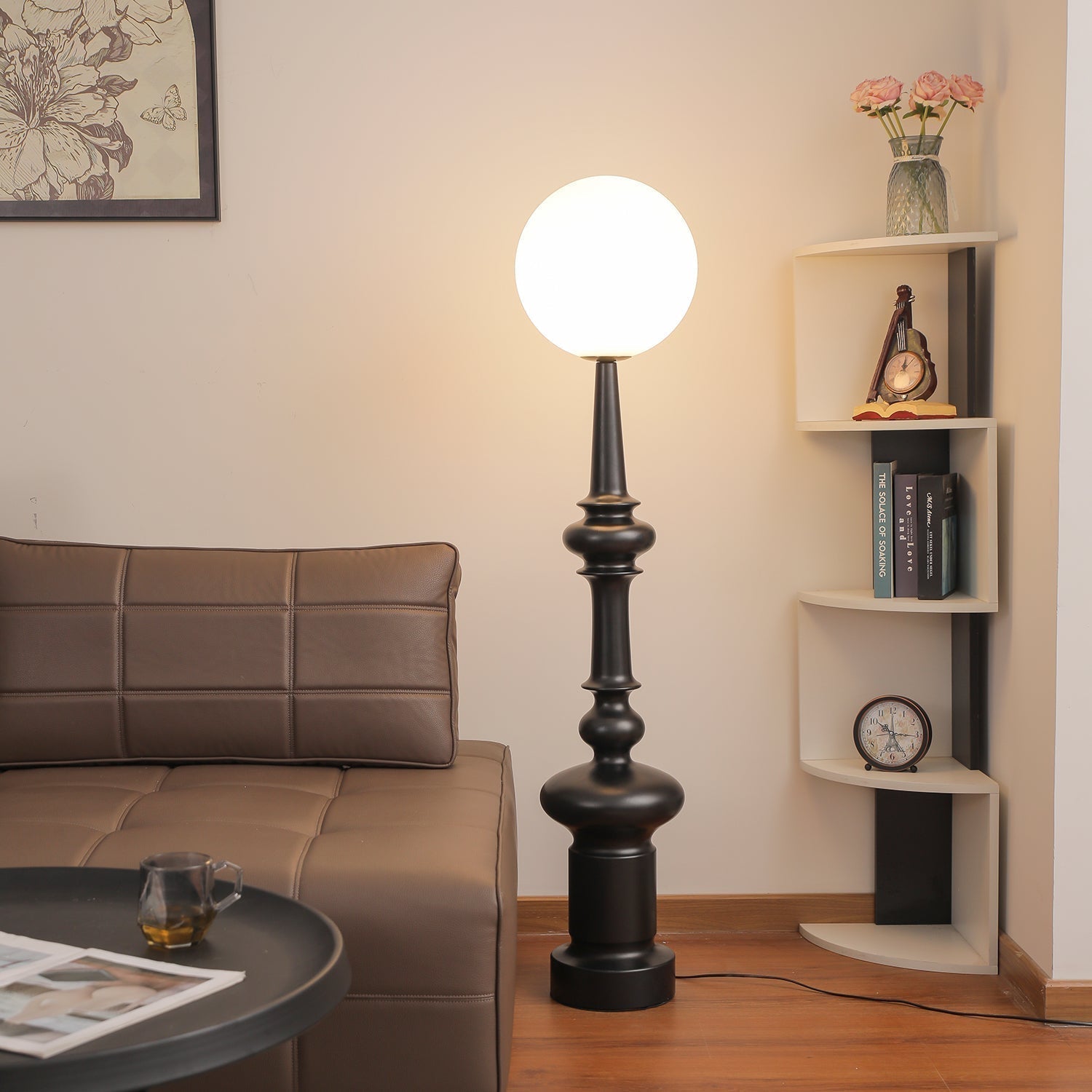 Riroxen Floor Lamp Roman Column
