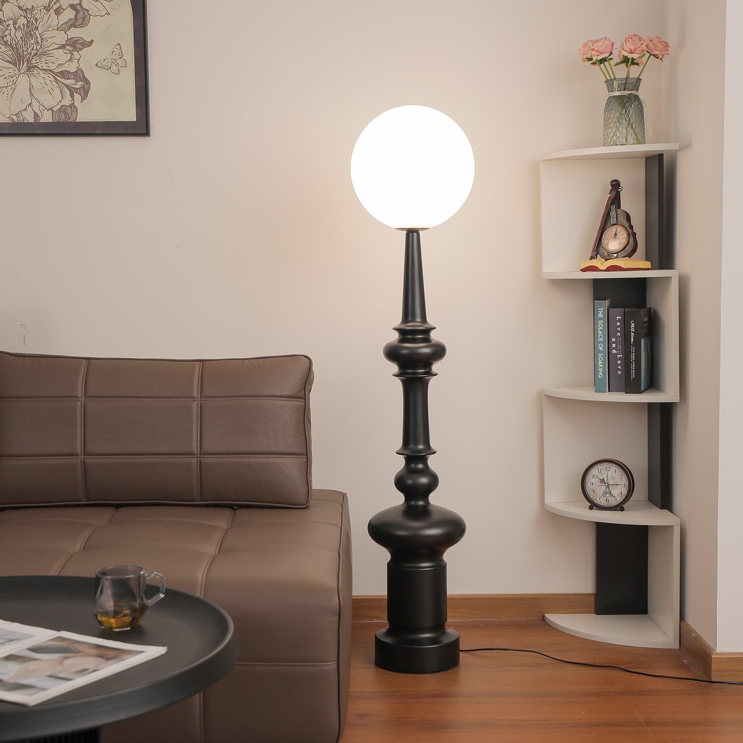 Riroxen Floor Lamp Roman Column