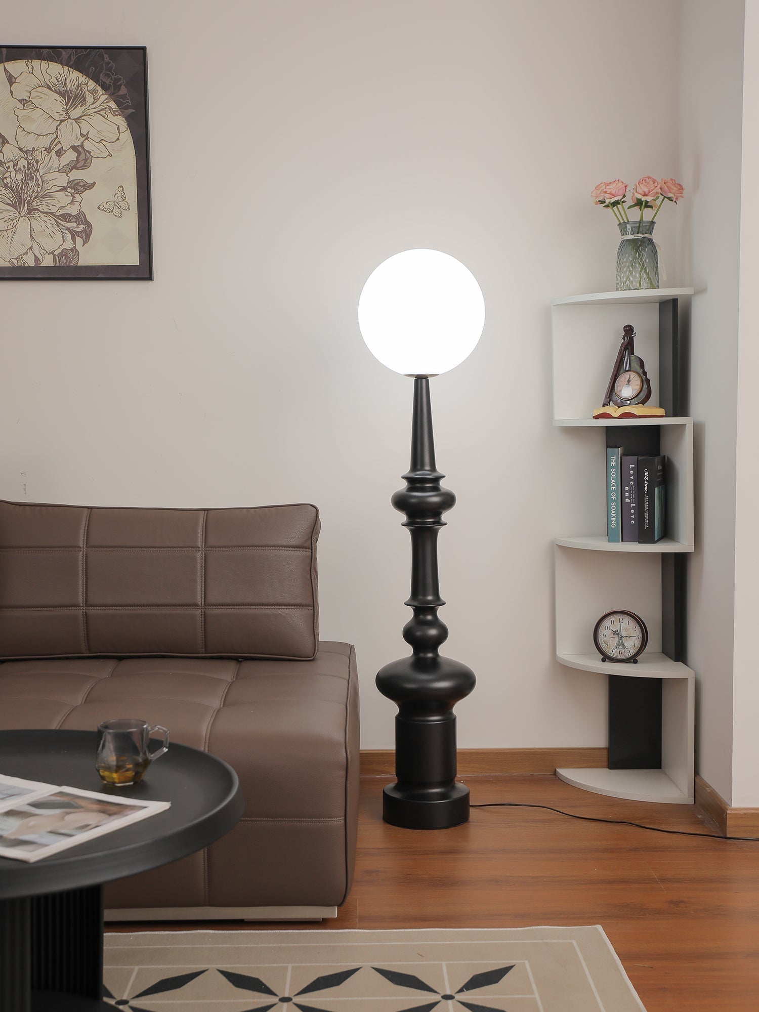 Riroxen Floor Lamp Roman Column