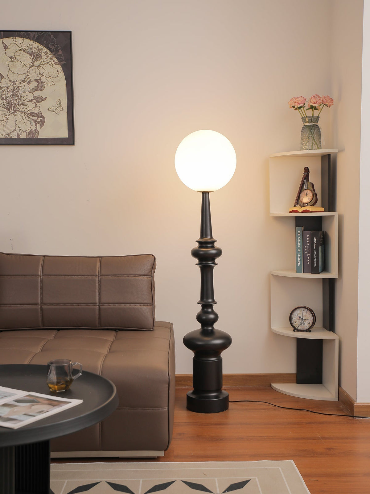 Riroxen Floor Lamp Roman Column