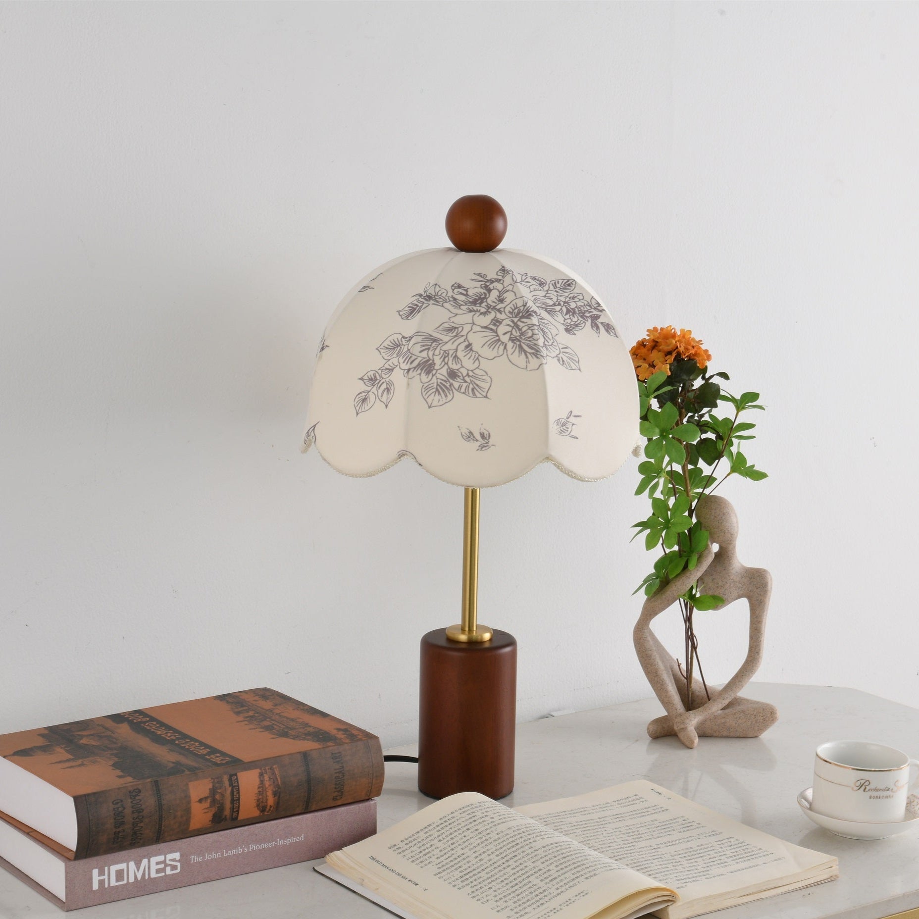 Seroise Vintage Fabric Table Lamp