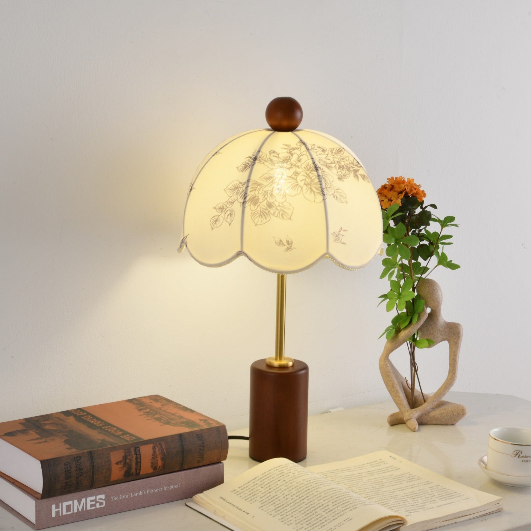Seroise Vintage Fabric Table Lamp