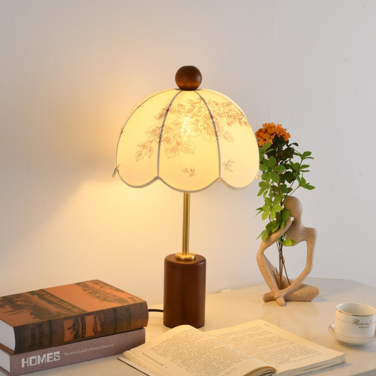 Seroise Vintage Fabric Table Lamp