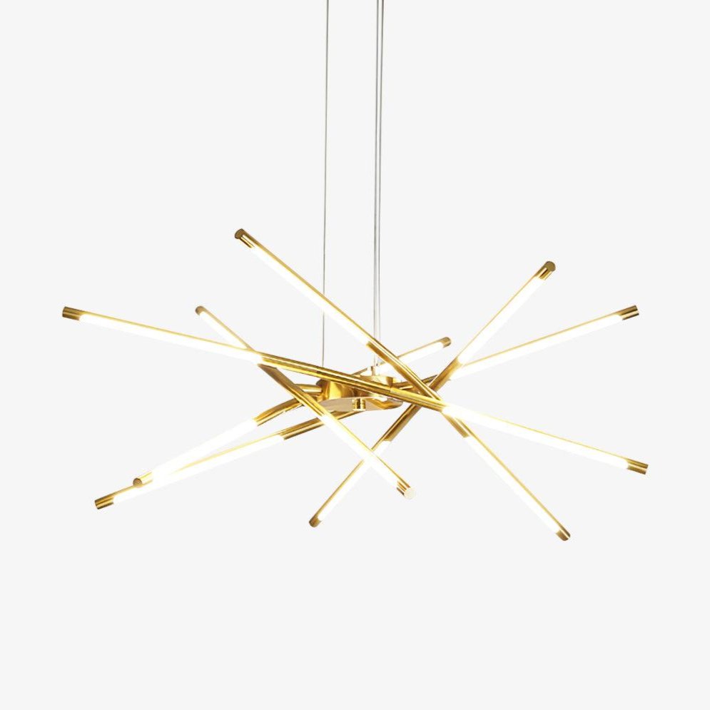 Lumueon Chandelier Rotatable LED Modern