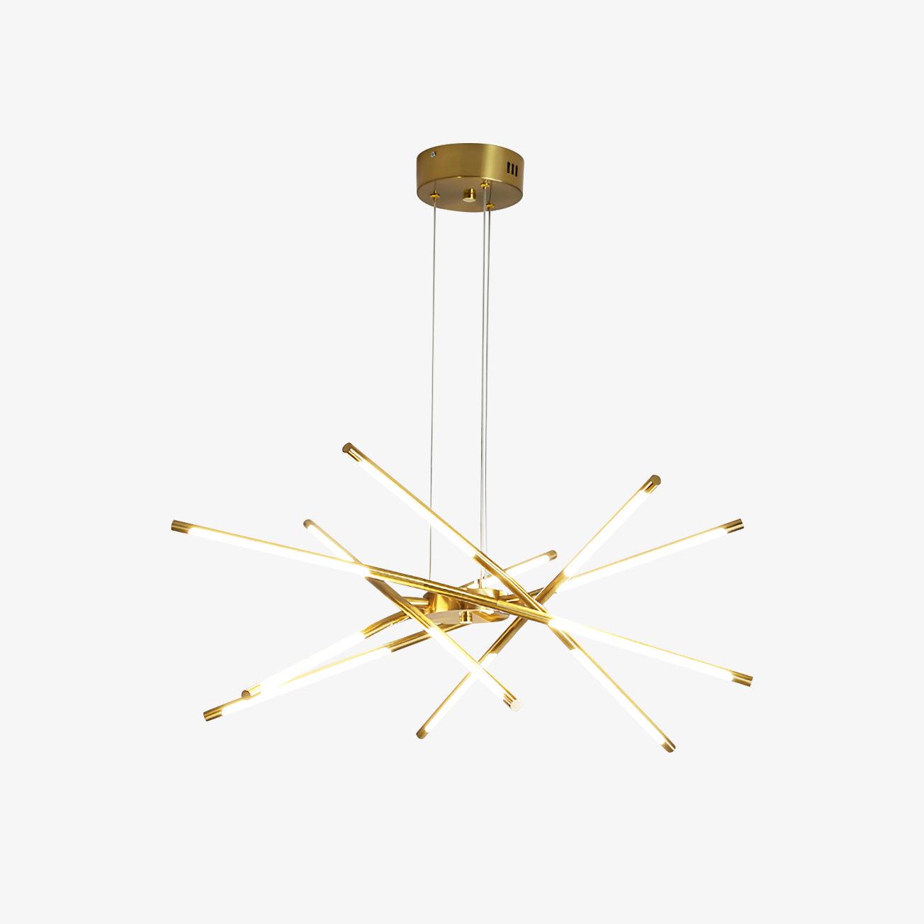 Lumueon Chandelier Rotatable LED Modern
