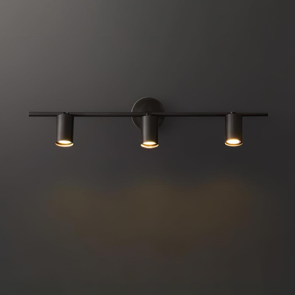 Grover Rotatable Brass Spotlight Wall Light