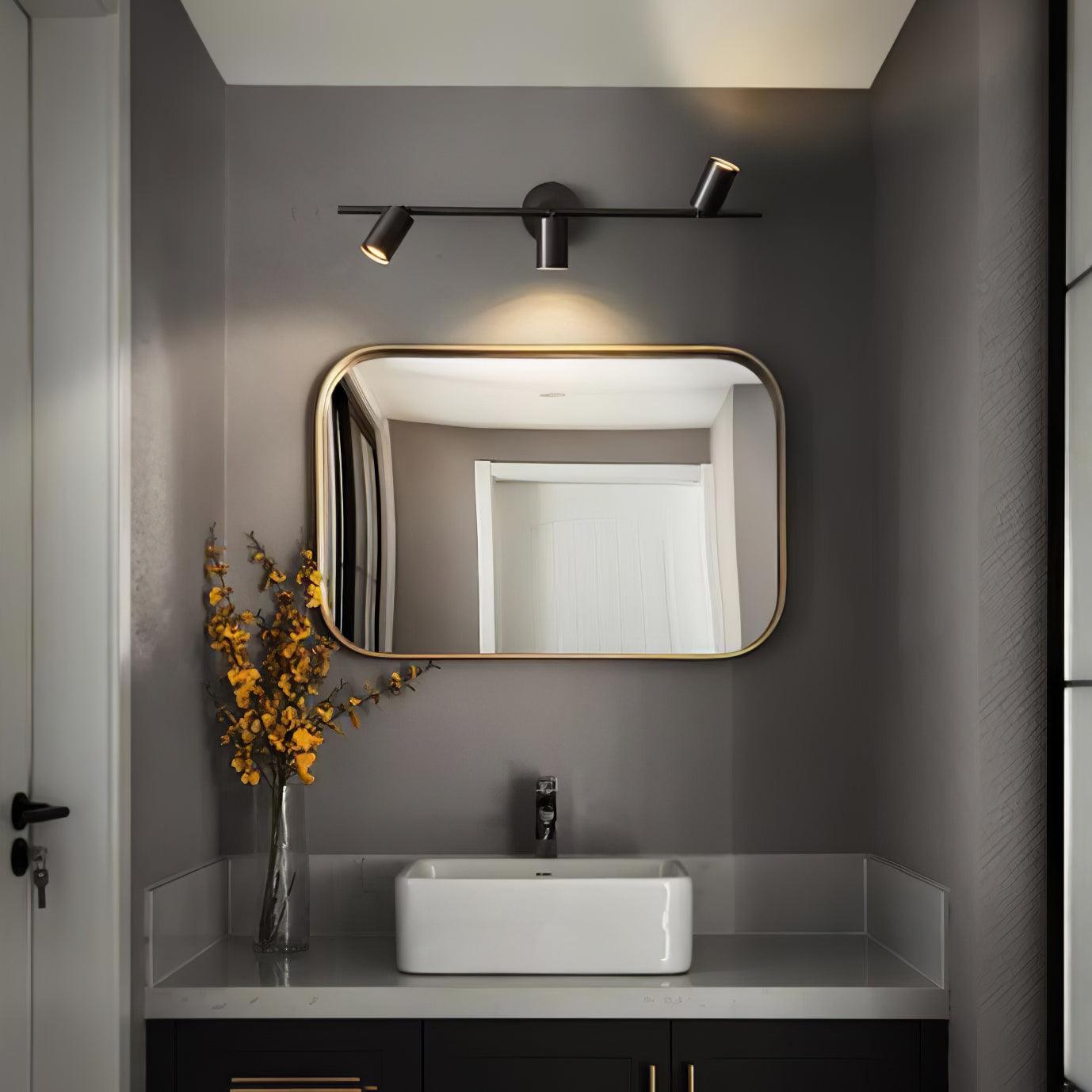 Grover Rotatable Brass Spotlight Wall Light