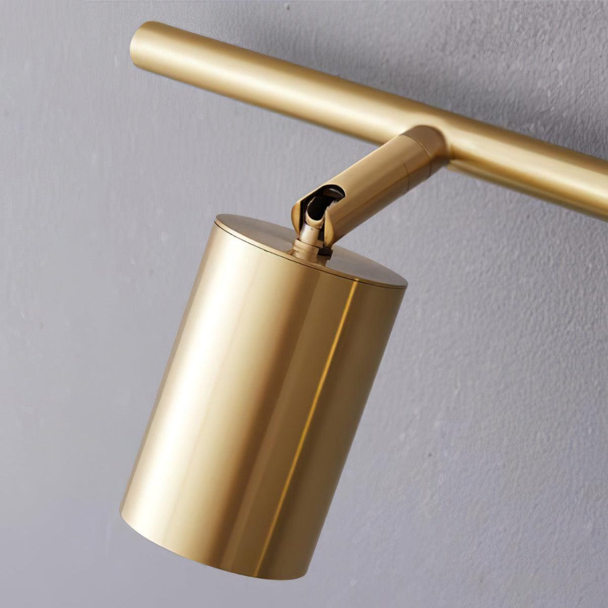 Grover Rotatable Brass Spotlight Wall Light