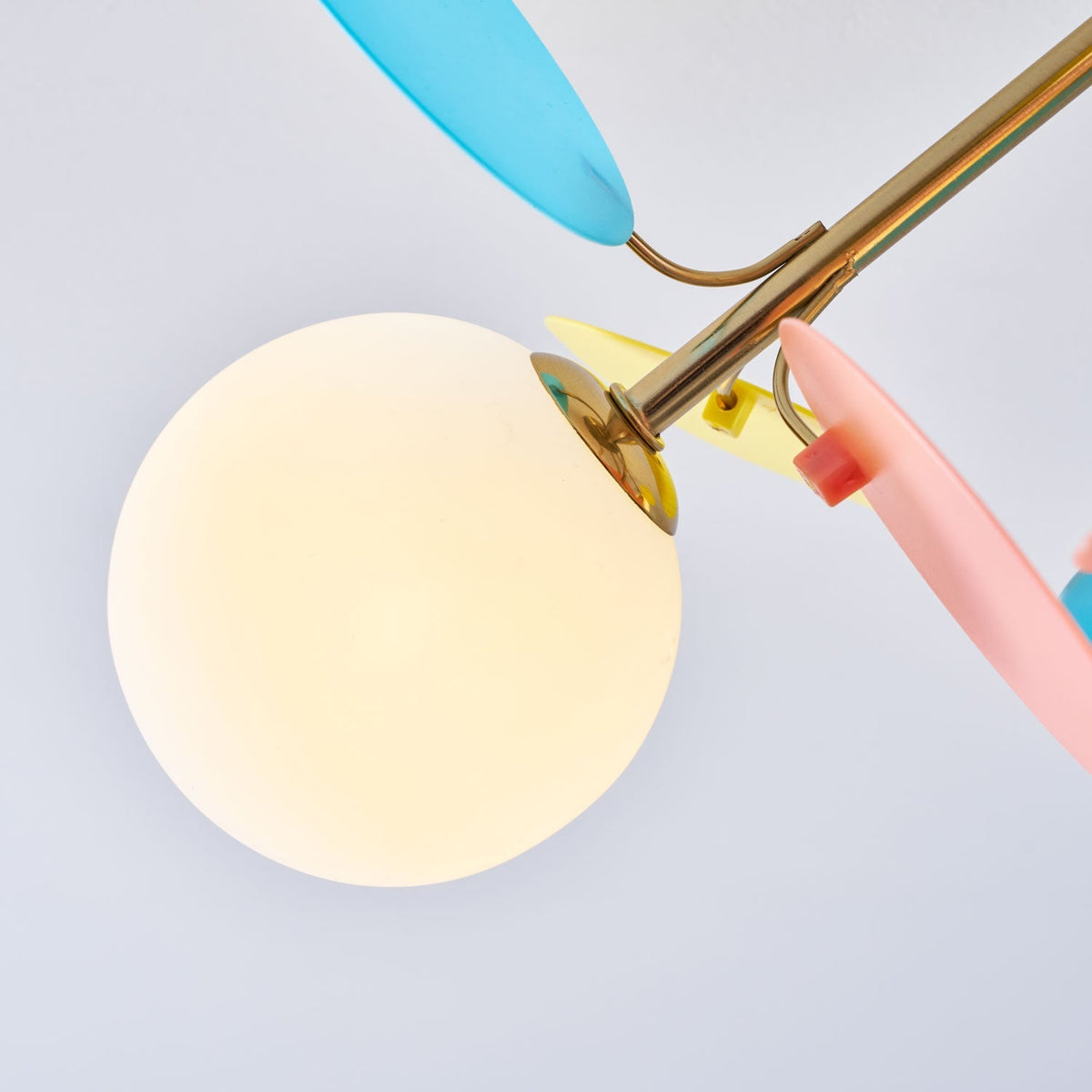 Fioragrove Round Macaron Flush Mount Ceiling Light