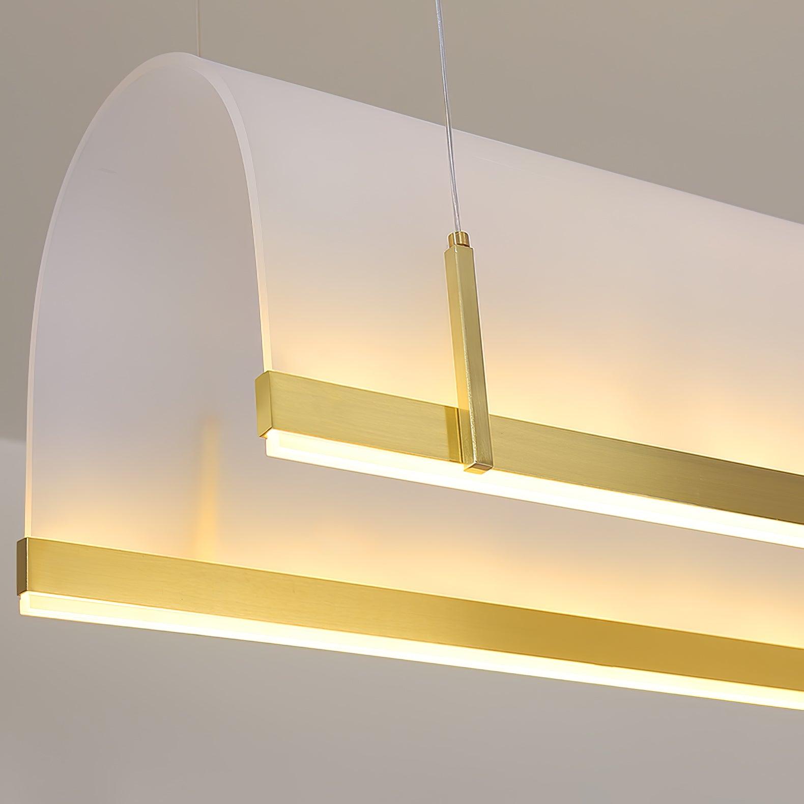 Cevinen Linear Gold Pendant Light