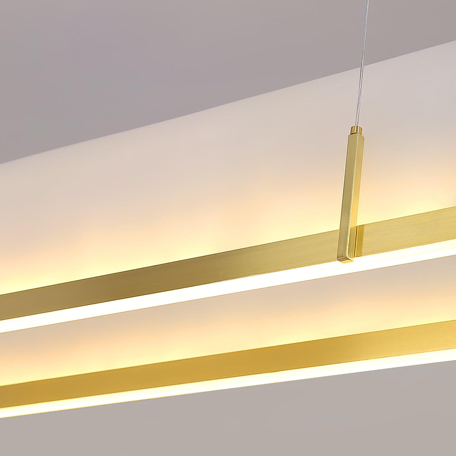 Cevinen Linear Gold Pendant Light