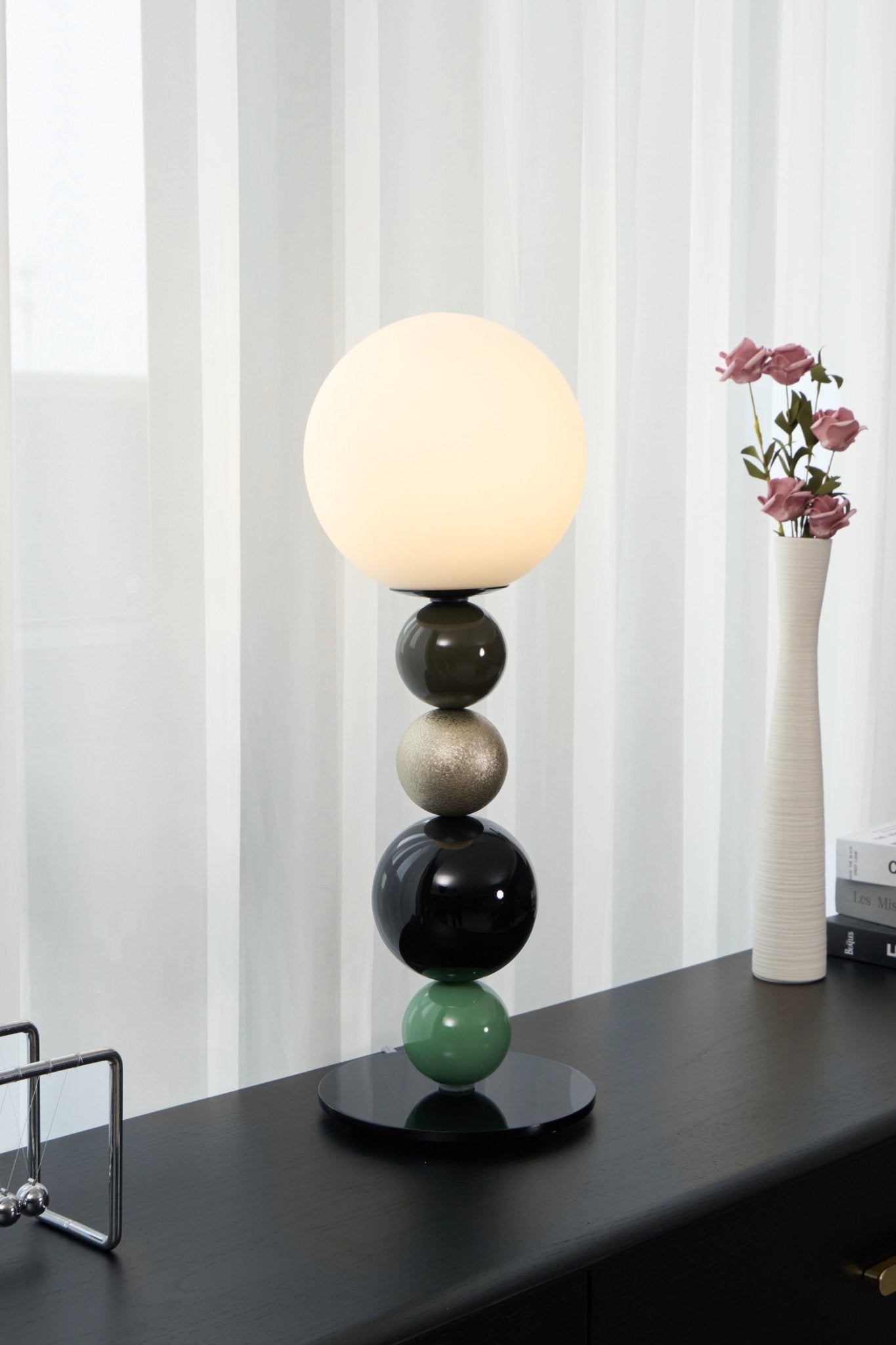 Orbital Balls Stacking Table Lamp