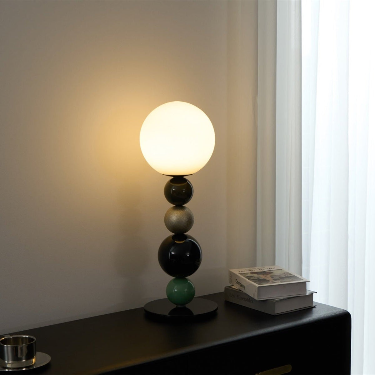 Orbital Balls Stacking Table Lamp