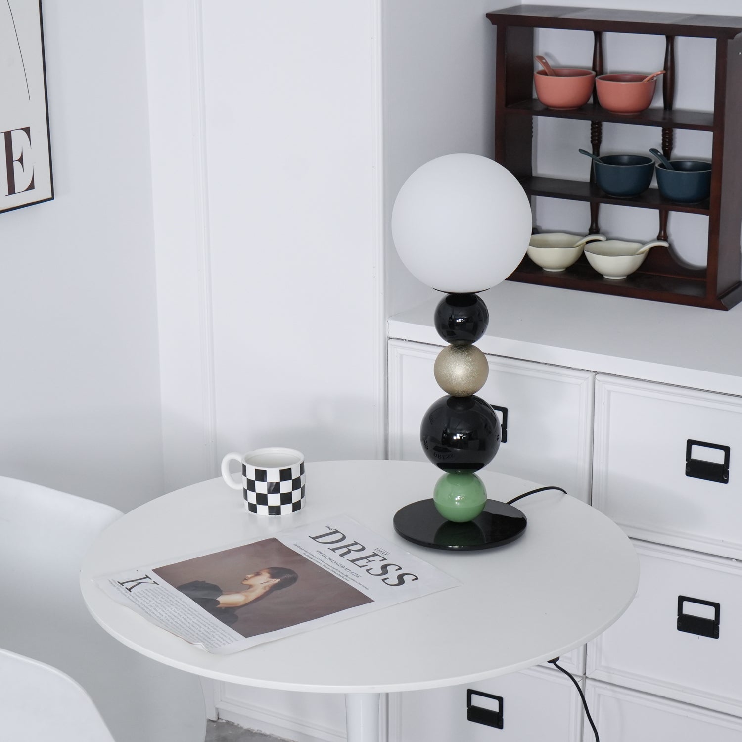 Orbital Balls Stacking Table Lamp